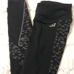 BIO VIZ black reflective leggings